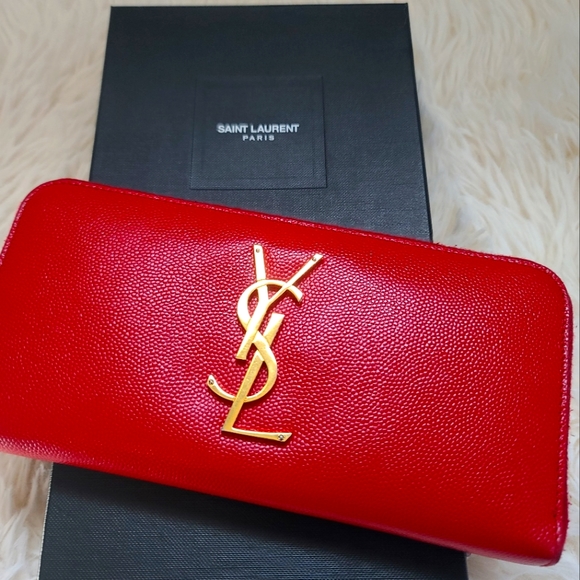 Saint Laurent Zip Around Wallet - Picture 1 of 12